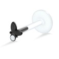 Butterfly on Stone Monroe Piercing LA-358